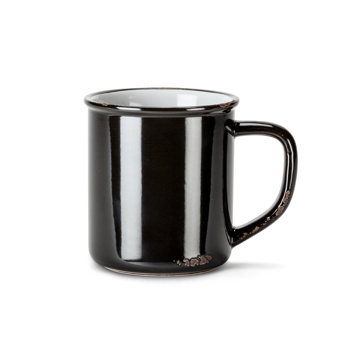 Tasse à café Enamel - Noir