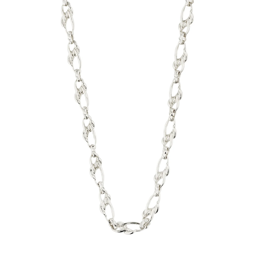 RANI recycled necklace - silver plated