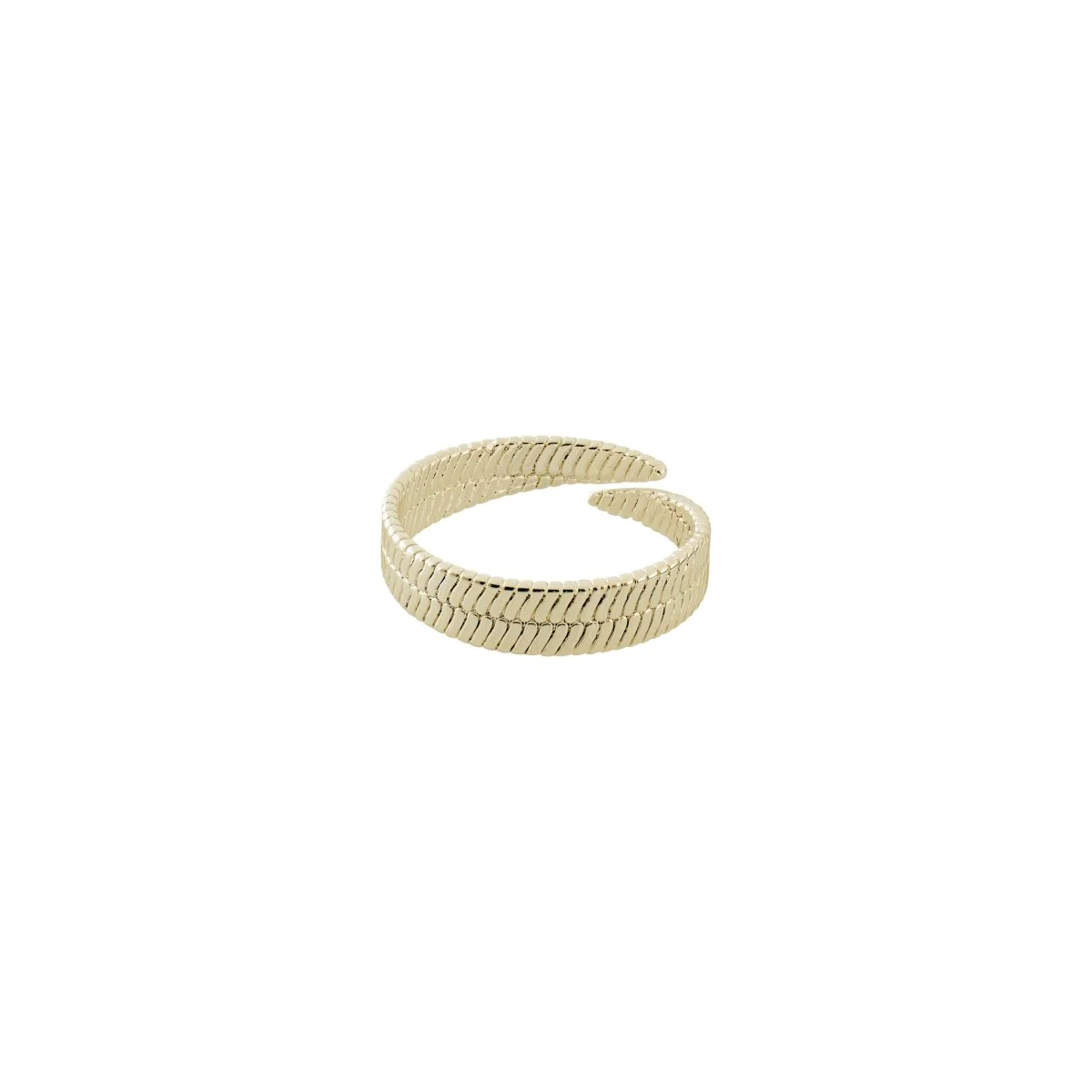NOREEN Pilgrim chain ring - gold plated