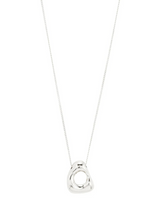 FREE Collier pendentif ajouré recyclé - Plaqué Argent