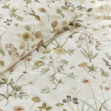 Laurie - Ensemble de housse de couette rose pâle à imprimé floral