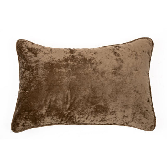 Lounge - Taupe velvet pillowcase