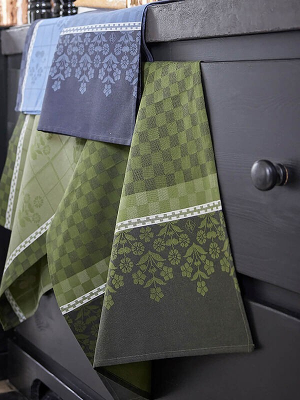 Torchon Lulu Luce Bleu – Le Jacquard Français