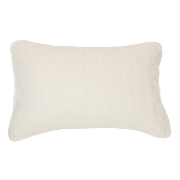 Corduroy - Taupe corduroy decorative pillow sham