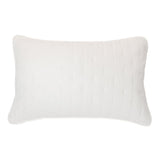 Mousseline - Cache Oreiller Blanc