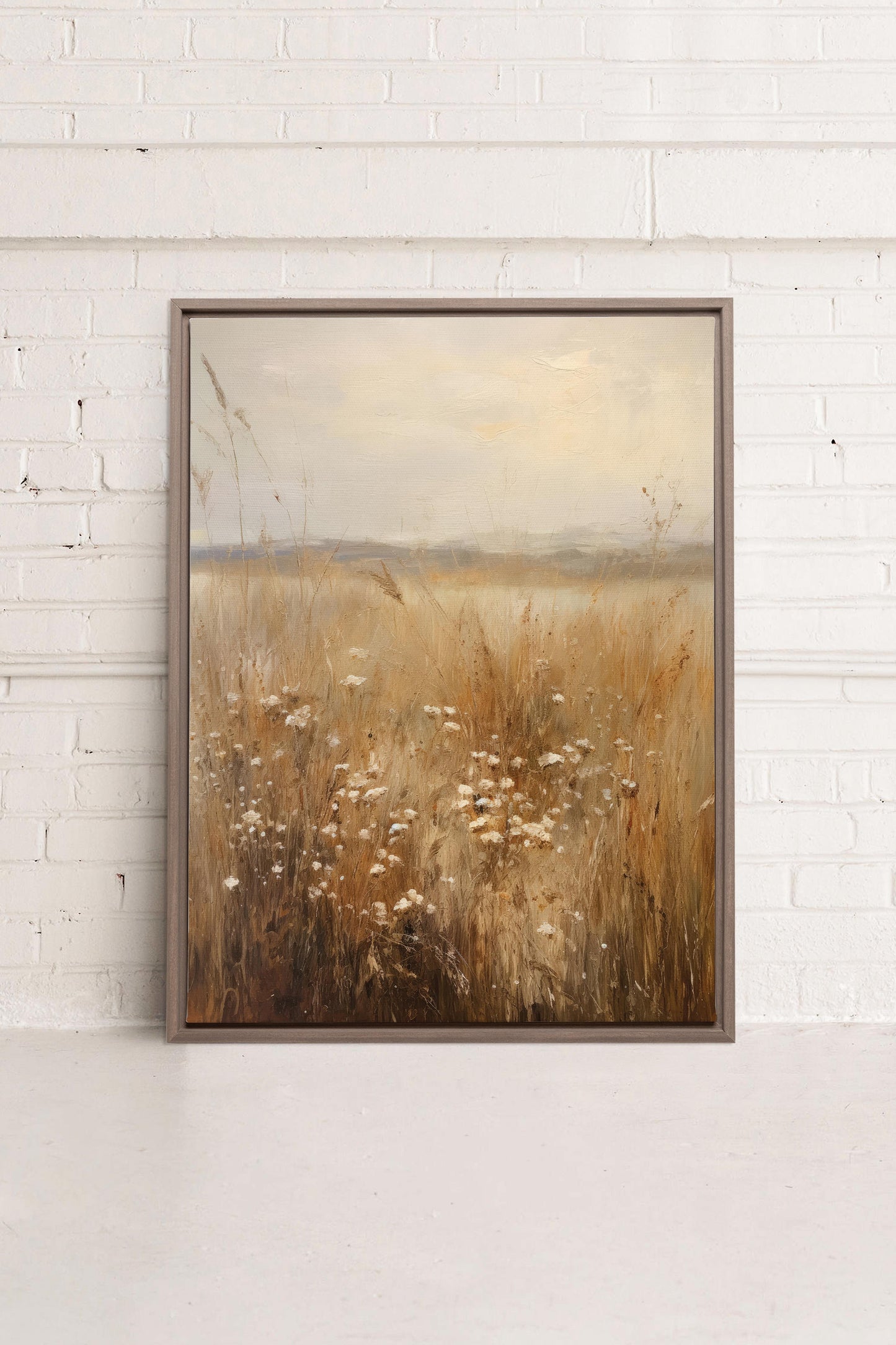 FIELDSCAPE, Oeuvre sur toile étiré