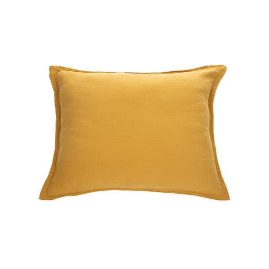 Muslin - Ensemble de couvre oreillers jaune