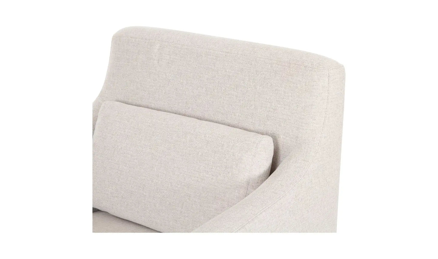 Lydia Slipcover Dining Chair - Beige