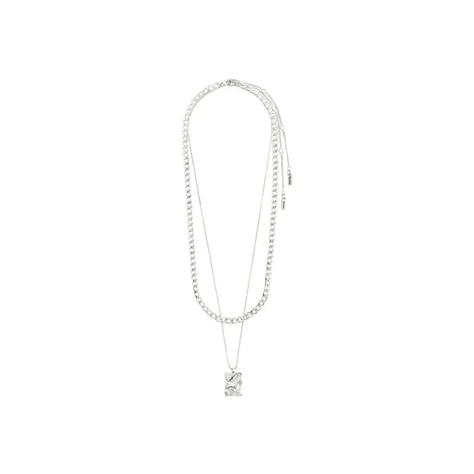 Collier Bathilda Pilgrim - argent