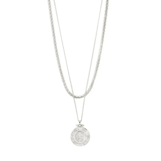 NOMAD 2 in 1 Necklaces - Silver Plated