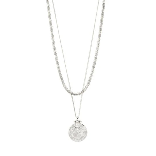 NOMAD 2 in 1 Necklaces - Silver Plated