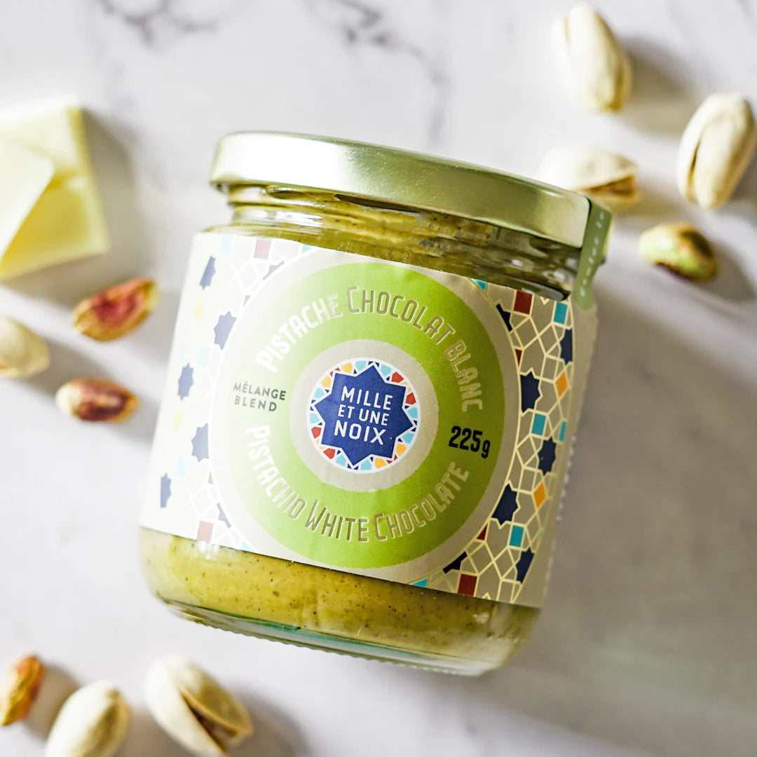 Pistachio and White Chocolate Butter - A Thousand and One Nuts 