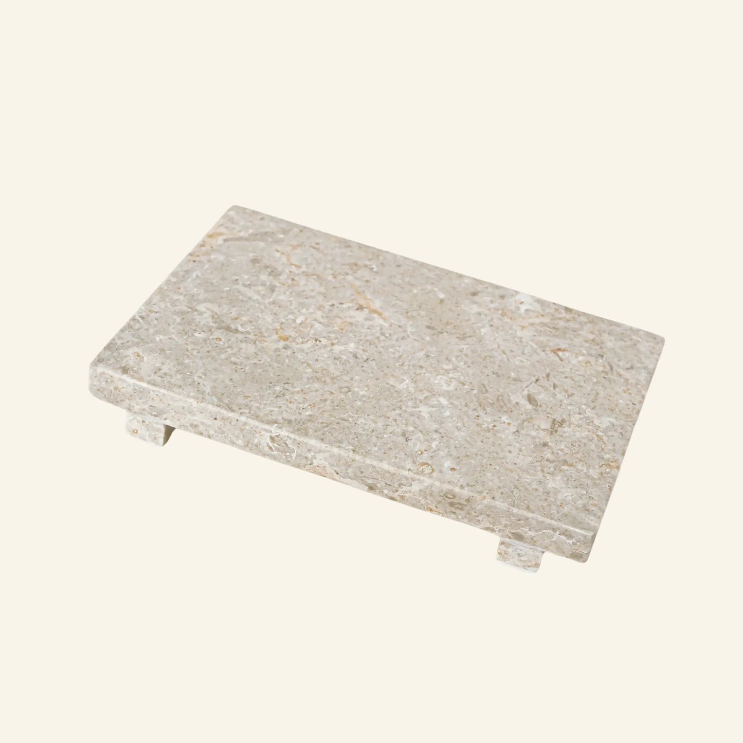 Plateau de service en marbre - Crusoë