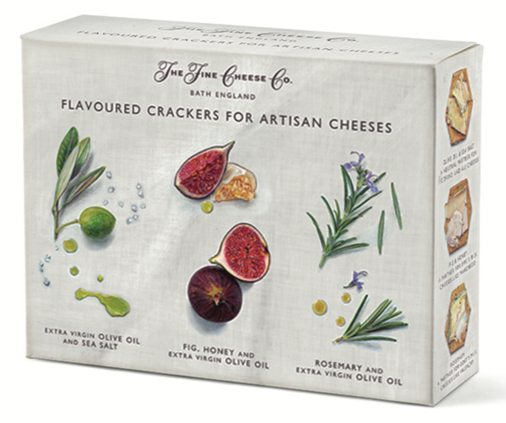 Assorted Flavored Crackers - The Fine Cheese Co.