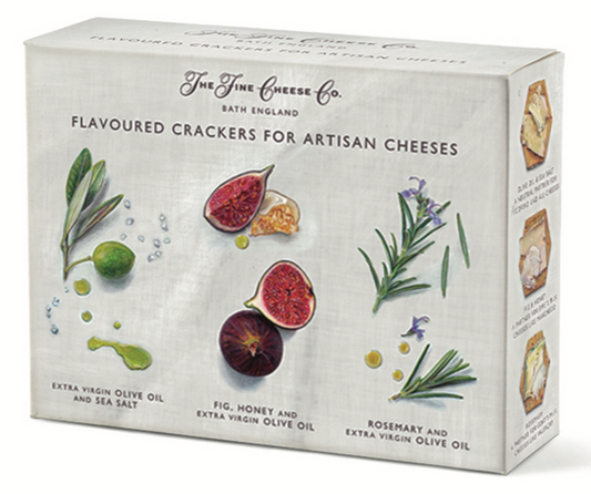 Assorted Flavored Crackers - The Fine Cheese Co.