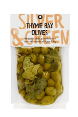 Olives Vertes au Thym et Laurier - Silver & Green
