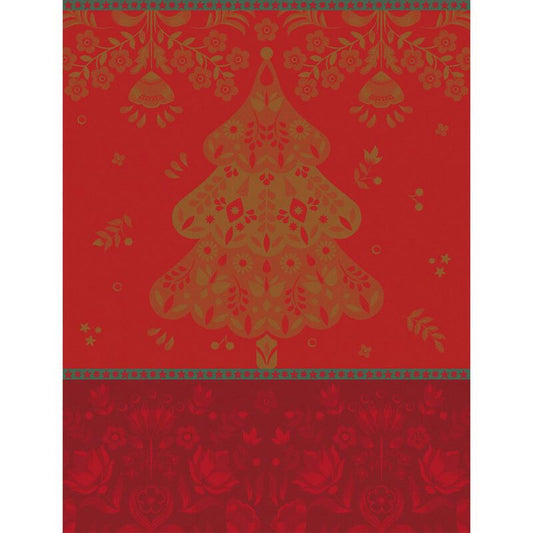 Red Fairyland Tea Towel – Le Jacquard Français