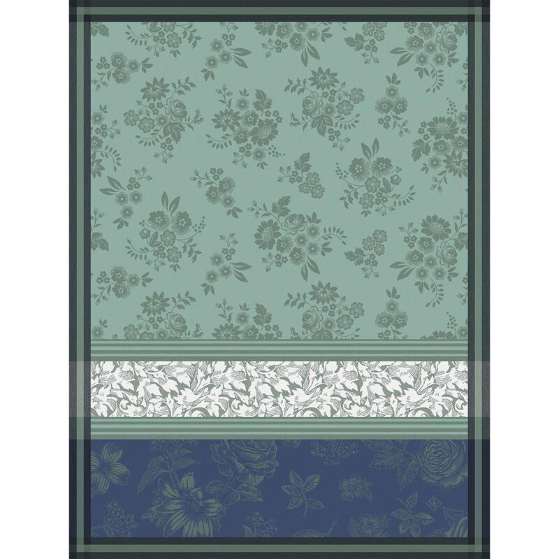 Green Romance Tea Towel – The French Jacquard
