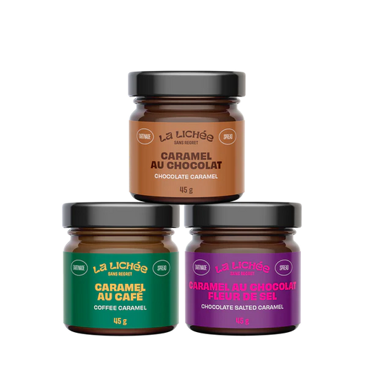 Trio de caramels choco-café - La Lichée