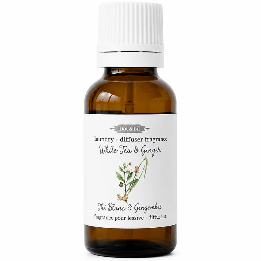 Laundry & Diffuser Oil – White Tea & Ginger