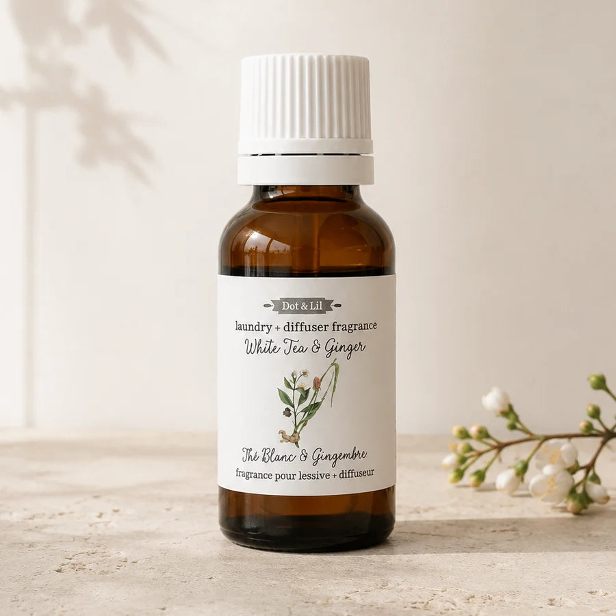 Laundry & Diffuser Oil – White Tea & Ginger