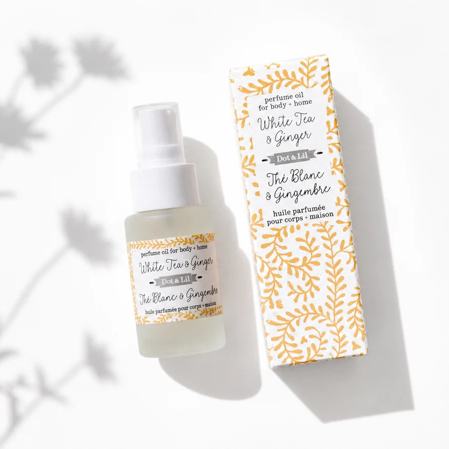 Perfume Oil – White Tea & Ginger