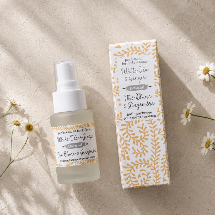 Perfume Oil – White Tea & Ginger