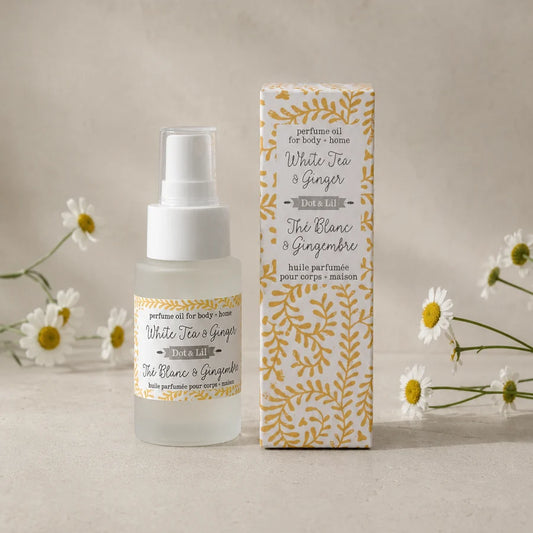 Huile de Parfum - Thé Blanc & Gingembre