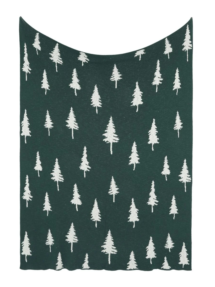 Mowgli - Green Christmas Throw